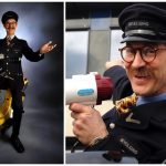 Beveiliging met Scooter: Mobiele humor en positiviteit! Flexibel, aanpasbaar, geschikt voor diverse events. Boek Steef voor een lach en veiligheid!