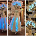 Betover uw event met Frozen By Night Steltenlopers! Winterse magie, LED-verlichting, geschikt voor kerst, feestdagen, en diverse thema's.
