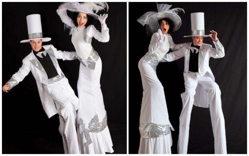 Mr & Miss White Steltenlopers
