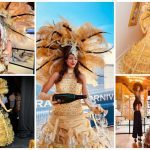 Verrijk uw evenement met de Rijdende Champagne Jurk: mobiele catering in stijl! Aanpasbaar aan elk thema.