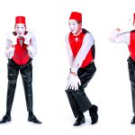 Meesterlijke Mimespeler: Interactief mimisch entertainment voor festivals, beurzen en meer. Betoverend spel zonder attributen!