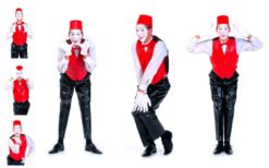 Meesterlijke Mimespeler: Interactief mimisch entertainment voor festivals, beurzen en meer. Betoverend spel zonder attributen!