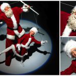 Betoverende Kerst Marionette: Mobiele winteranimatie met stelten, klassiek ballet en interactie. Verrijk uw evenement met magie!
