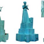 IJzig Levend Standbeeld: Betoverende winterse magie met dansante bewegingen. Perfect voor ontvangst en festivals. Ervaar de unieke betovering! ❄️