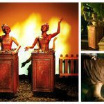 Betover uw evenement met Dames Torso's Levend Standbeeld - sprankelend, elegant en veelzijdig. Perfect voor ontvangst, Grieks thema en gouden feesten!