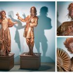 Ervaar betoverende elegantie met het Duo Brons Venetiaans Levend Standbeeld. Perfect voor ontvangst, presentatie en beurzen