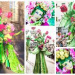 Laat de Bloemen Geisha’s Steltenlopers jouw evenement transformeren in een betoverende dans van kleur en melodie!