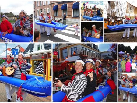 Vaar mee op de muzikale zee met de Zingende Matrozenboot. Meer dan 50 zeemansliedjes op jouw evenement. Boek nu voor nautisch feestplezier!