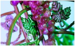 Druiven Dames animatieact met natuurlijke uitstraling. Deze groene act is inzetbaar als ontvangst of mobiele animatie en kan worden uitgebreid met een plateau vol echte druiven voor interactie.