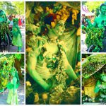 Ervaar de betovering van de Groene Biologische Parade - een groen en duurzaam spektakel met een fietsende Groene Elf en een betoverende Groene Fee!