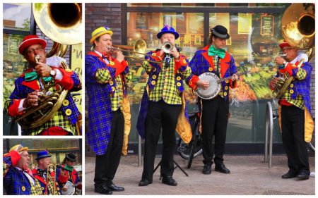 Boek het Clowns Dixieland Looporkest voor een onvergetelijk evenement. Breed repertoire, flexibele bezetting. Swingend of ontspannen, het perfecte geluid voor uw feest!