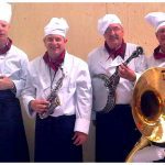 Boek het Culinair Koks Dixieland Looporkest voor een onvergetelijk evenement. Breed repertoire, flexibele bezetting. Swingend of ontspannen, het perfecte geluid voor uw feest!