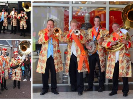 Boek het Konings Dixieland Looporkest voor een onvergetelijk evenement. Breed repertoire, flexibele bezetting. Swingend of ontspannen, het perfecte geluid voor uw feest!