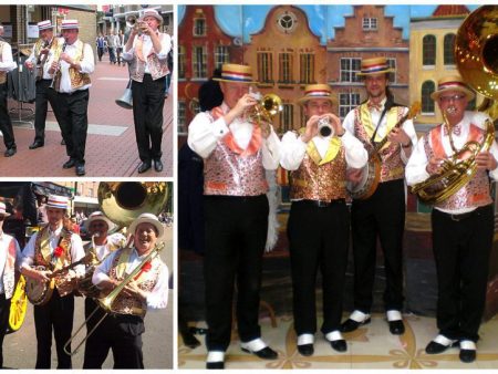 Boek het Hollands Chique Dixieland Looporkestvoor een onvergetelijk evenement. Breed repertoire, flexibele bezetting. Swingend of ontspannen, het perfecte geluid voor uw feest!