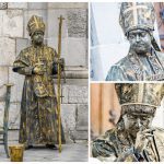 Boek de Kardinaal Levend Standbeeld voor betoverend entertainment op elk evenement! Rust, interactie en majestueuze pracht.