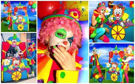 Ervaar de speelse pret met de kleurige clowns - een betoverende act die jong en oud uitnodigt om te spelen en te genieten van kleurrijk vermaak!