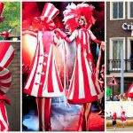 Laat Miss & Mister Rood-Wit Steltenlopers uw feest transformeren met hun unieke charme en kleurrijke speelsheid!