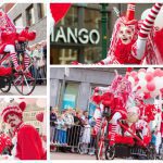 Ervaar het feestplezier van het Rood Witte Driewieler Feest - een kleurrijk en ritmisch avontuur met een clown, een drummer en een danseres op wielen!