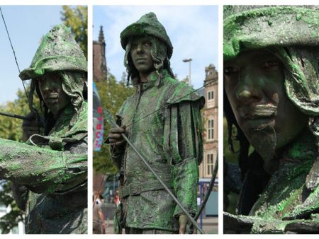 Robin Hood Levend Standbeeld
