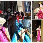 Ervaar betoverende Geisha's Steltenlopers: Japanse elegantie in zijden kimono's. Perfect voor oosterse feesten. Boek nu uniek en flexibel entertainment!