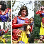 Beleef betovering met Sneeuwwitje en haar Dwergen: interactieve levende standbeeldact voor alle leeftijden! Boek nu voor magische momenten.