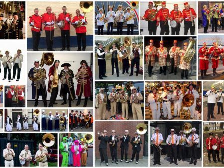 Boek een Thema Dixieland Looporkest voor een onvergetelijk evenement. Breed repertoire, flexibele bezetting. Swingend of ontspannen, het perfecte geluid voor uw feest!