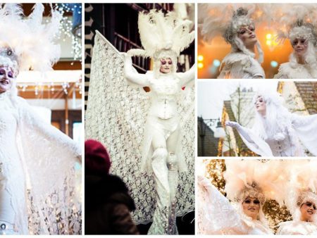 Laat de Venetiaans Witte Winter Engelen jouw evenement transformeren in een betoverende ervaring!