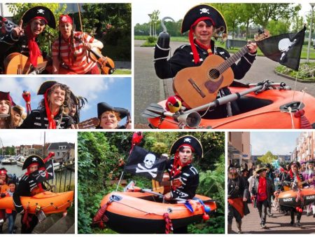 Zingende Piratenboot.