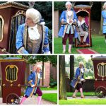 Ervaar de magie van de Mobiele Theatrale Lakeien met draagkoetsje op uw evenement. Breng een vleugje koninklijke grandeur en lichtvoetig vermaak naar uw publiek. Neem vandaag nog contact met ons op!