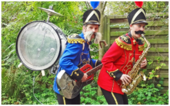 Bijzonder Duo in Colour: Vrolijke Wereldmuziek, Zuid-Amerikaans, Klezmer & meer. Gitaar, Saxofoon en tweestemmige zang. Ook als Trio met percussionist. Feest om naar te luisteren!