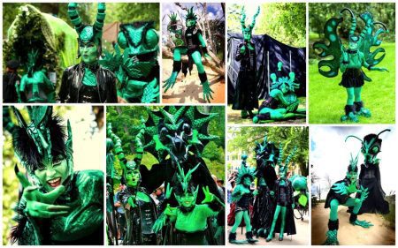 Ervaar de betovering van de Mysterieuze Groene Wezens Parade - een boeiende reis door een wereld vol merkwaardige, groene wezens!