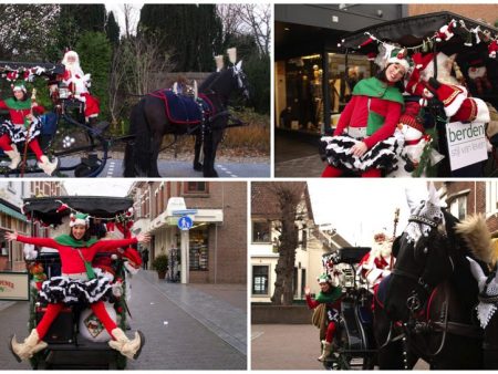 Betoverende 'Kerst Koets': creëer magische momenten op jouw evenement, aanpasbaar aan elk thema! Boek nu voor unieke herinneringen!