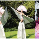 Dansende Diamond Girls Steltenlopers: Betoverend Entertainment voor Elk Event! Sprankelende Acts met Feestelijke Danskunsten en Interactie