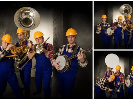 Dit Bouwvakkers Dixieland Orkest speelt een voor iedereen herkenbaar repertoire in dixie-stijl. Boek nu!