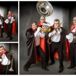 Dit Halloween Dracula Dixieland speelt een voor iedereen herkenbaar repertoire in dixie-stijl. Boek nu!