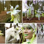 Magische Elfjes met Eenhoorn Paard: Betoverend straattheater voor elk evenement. Voeg een vleugje magie toe aan je speciale dag!