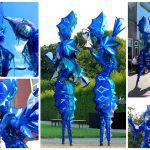 Ontdek de magie van de oceaan met de betoverende Zeepaardjes Steltenlopers. Een visueel spektakel voor jong en oud op uw evenement!