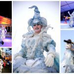 Sprookjes Zingende Sneeuwkoningin en dansende nimfen: Betover uw evenement met magische winterliedjes en elegantie. Boek nu!