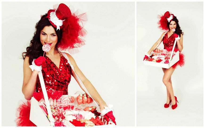 Unieke Candy Girls Red: Zoete verwennerij op uw event. Boek nu voor een onvergetelijke smaakbeleving!