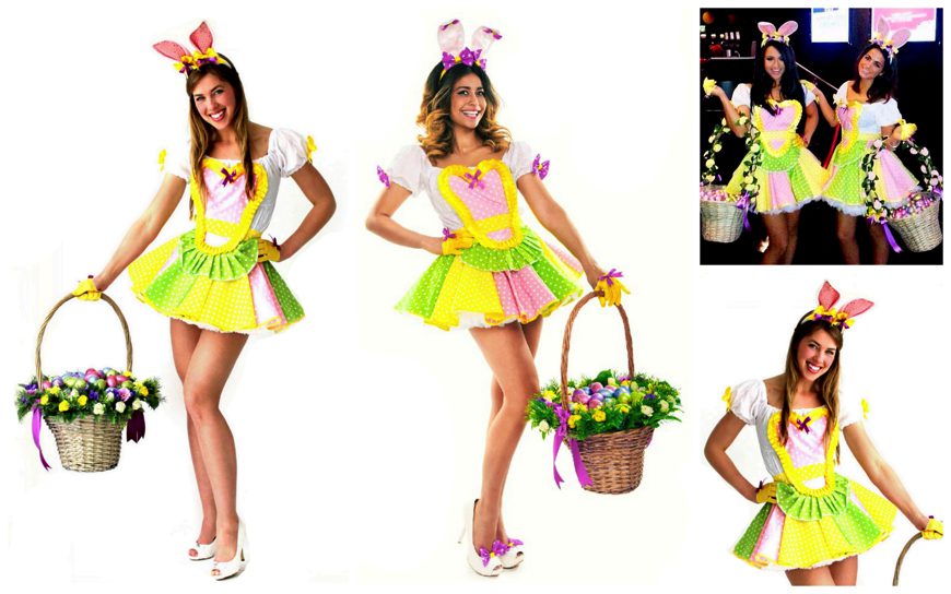 Paas Bunny Girls: Betoverend paasvermaak voor uw evenement. Boek nu voor een vrolijke ervaring!