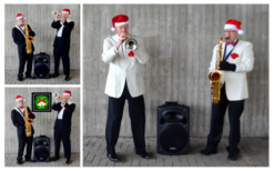 Boek het Kerst in Smoking Duo voor een onvergetelijk evenement. Breed repertoire, flexibele bezetting. Swingend of ontspannen, het perfecte geluid voor uw feest!