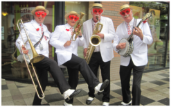 Dit Hartjes Dixieland Orkest speelt een voor iedereen herkenbaar repertoire in dixie-stijl. Boek nu!