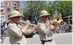 Dit Tropen Jungle Dixieland Orkest speelt een voor iedereen herkenbaar repertoire in dixie-stijl. Boek nu!