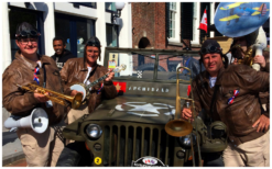 Dit Vliegeniers Dixieland Orkest speelt een voor iedereen herkenbaar repertoire in dixie-stijl. Boek nu!