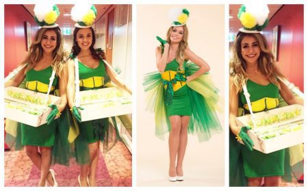 Candy Girls Yellow Green: Vrolijke verrassing voor uw evenement. Boek nu voor een kleurrijk feest!