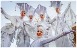 Boek White Diva’s Steltenlopers voor stijlvol en elegant entertainment. Perfect voor winterevents, gala’s en ontvangsten. Sprookjesachtig, wit en betoverend stelten-entertainment!