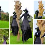 Huur de Boze Heksen Steltenlopers voor betoverend entertainment vol mysterie en magie. Perfect voor Halloween en thema-evenementen. Boek nu voor een unieke ervaring!