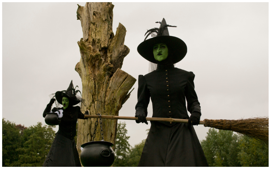 Boze Heksen Steltenlopers zorgen voor spanning, magie en mysterie op jouw evenement. Perfect voor Halloween, horror en fantasy thema’s. Boek deze indrukwekkende steltenact voor onvergetelijk entertainment!