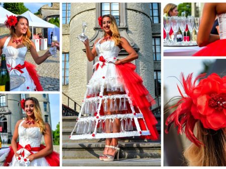Champagne / Prosecco Girls Wit Rood: Betoverend Wit en Rood voor uw Event! 🍾 Elegante gastvrouwen met heerlijke traktaties. Boek nu voor stijlvolle flair.