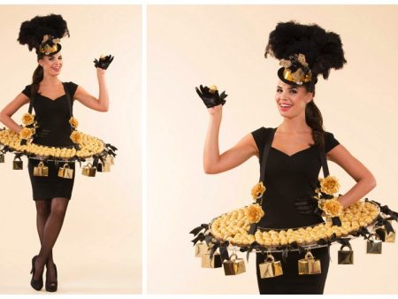 Stijlvolle Chocolade Girls Zwart Goud Modellen: Betover uw event met smaak, klasse en entertainment. Flexibel aanpasbaar voor een onvergetelijke belevenis!